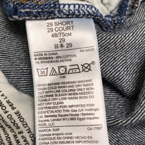 Gap Women's 1969 Real Straight Jeans, 29 Short - Picture 10 of 12